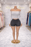 Three Piece Polka Dot