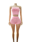 Pink Gia Tube Top